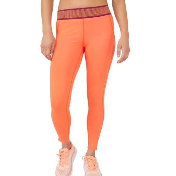 Women's Free People FP Movement Endurance Leggings Tights Orange Size Small NWT - Picture 1 of 9